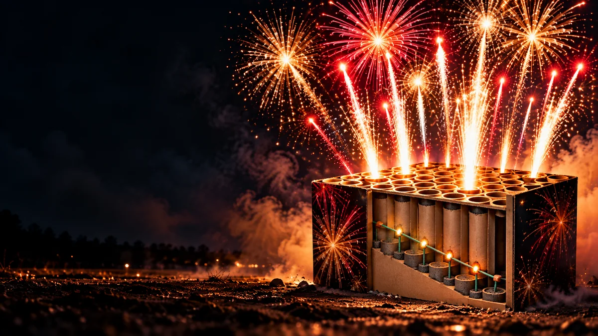 Wie funktioniert eine Feuerwerksbatterie? Aufbau und Ablauf erklärt – Feuerwerk-Wissen