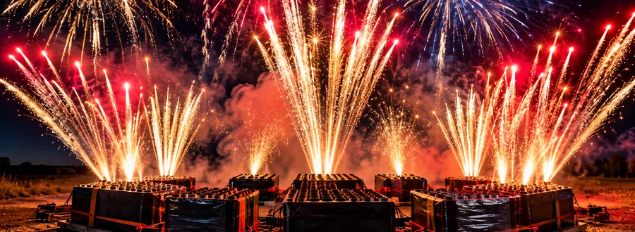 Feuerwerk-Highlights und ausgewählte Verbundprodukte